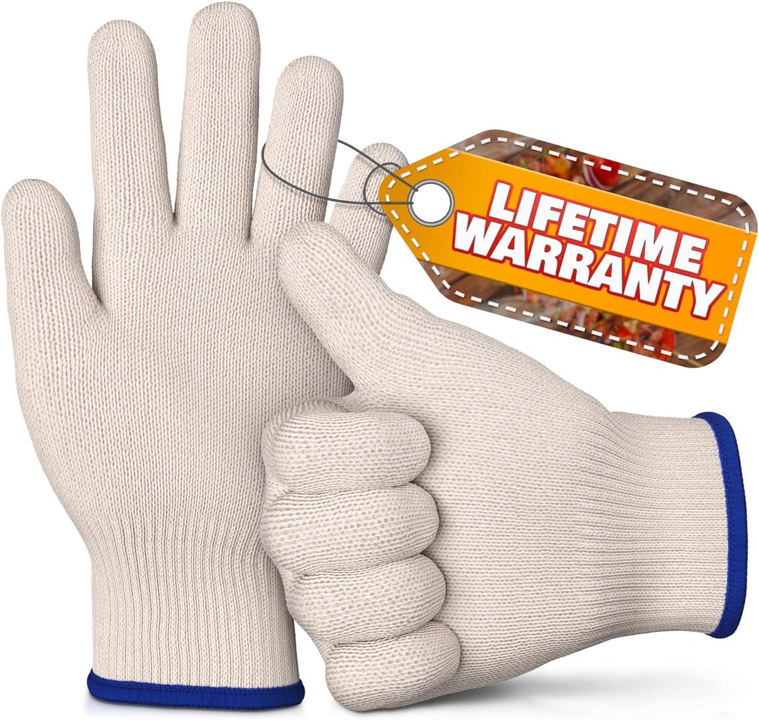 Kitchen Baking Gloves - 896°F Heat-Resistant Cooking Gloves for BBQ,