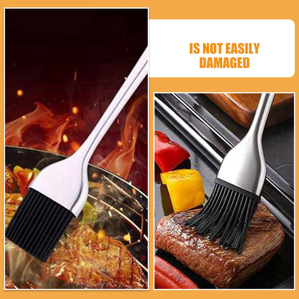 Pastry Brush Silicone - 4Pcs Silicone Basting Brush Heads Heat