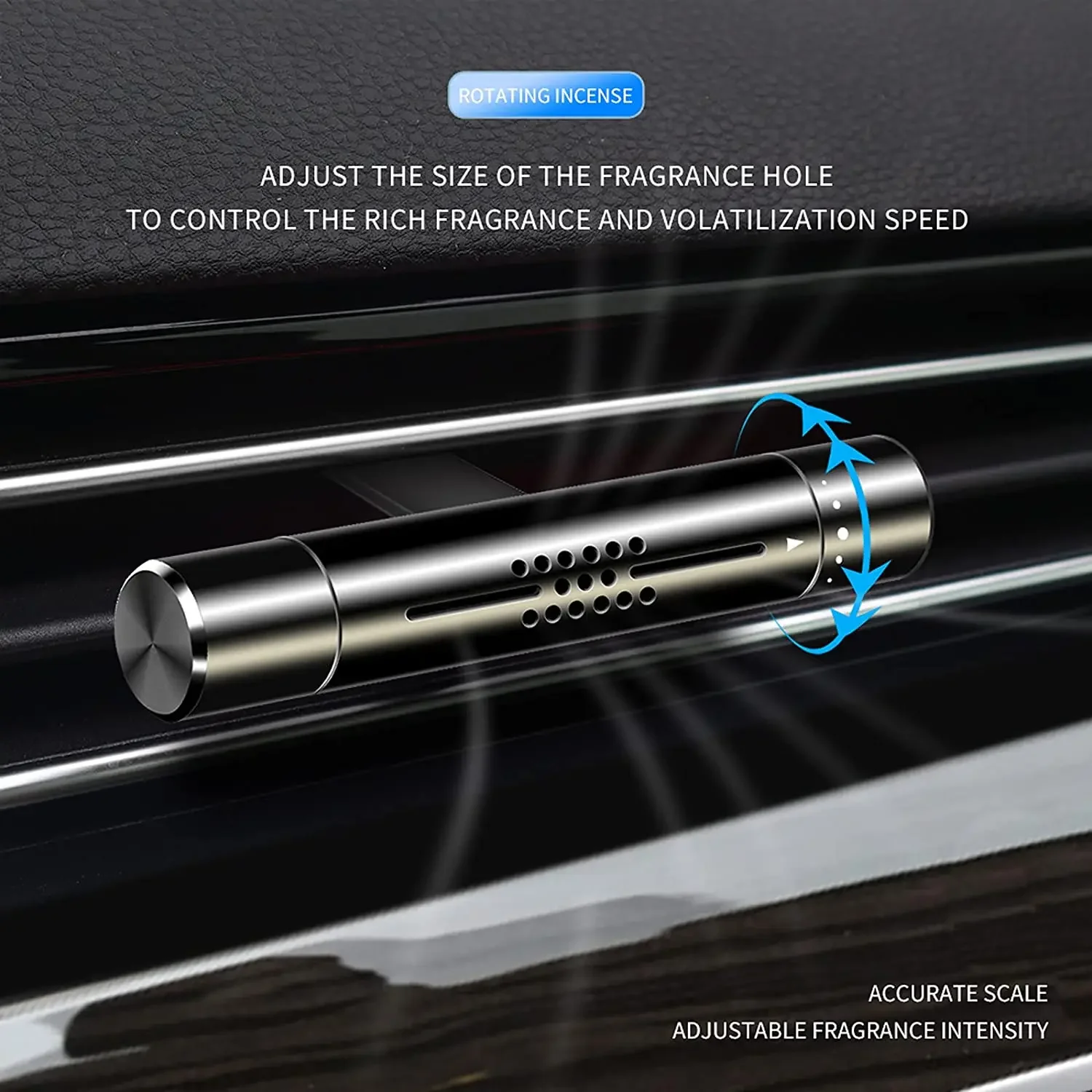 Kitchen Baking Essentials - Car Fragrance Vent Clip Cylindrical Essential