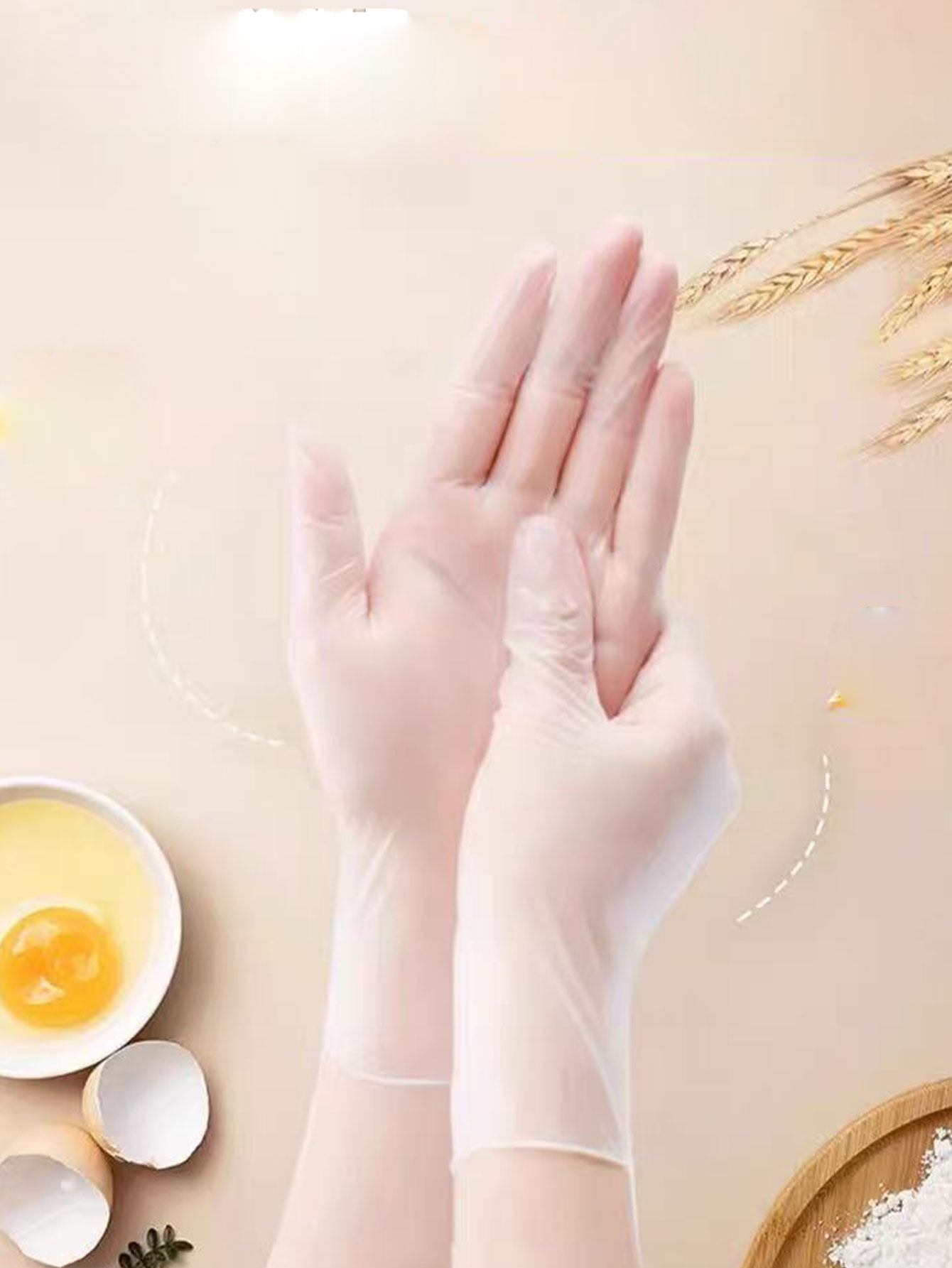 Disposable Gloves, Food-Grade, - Kitchen Baking Gloves review and price