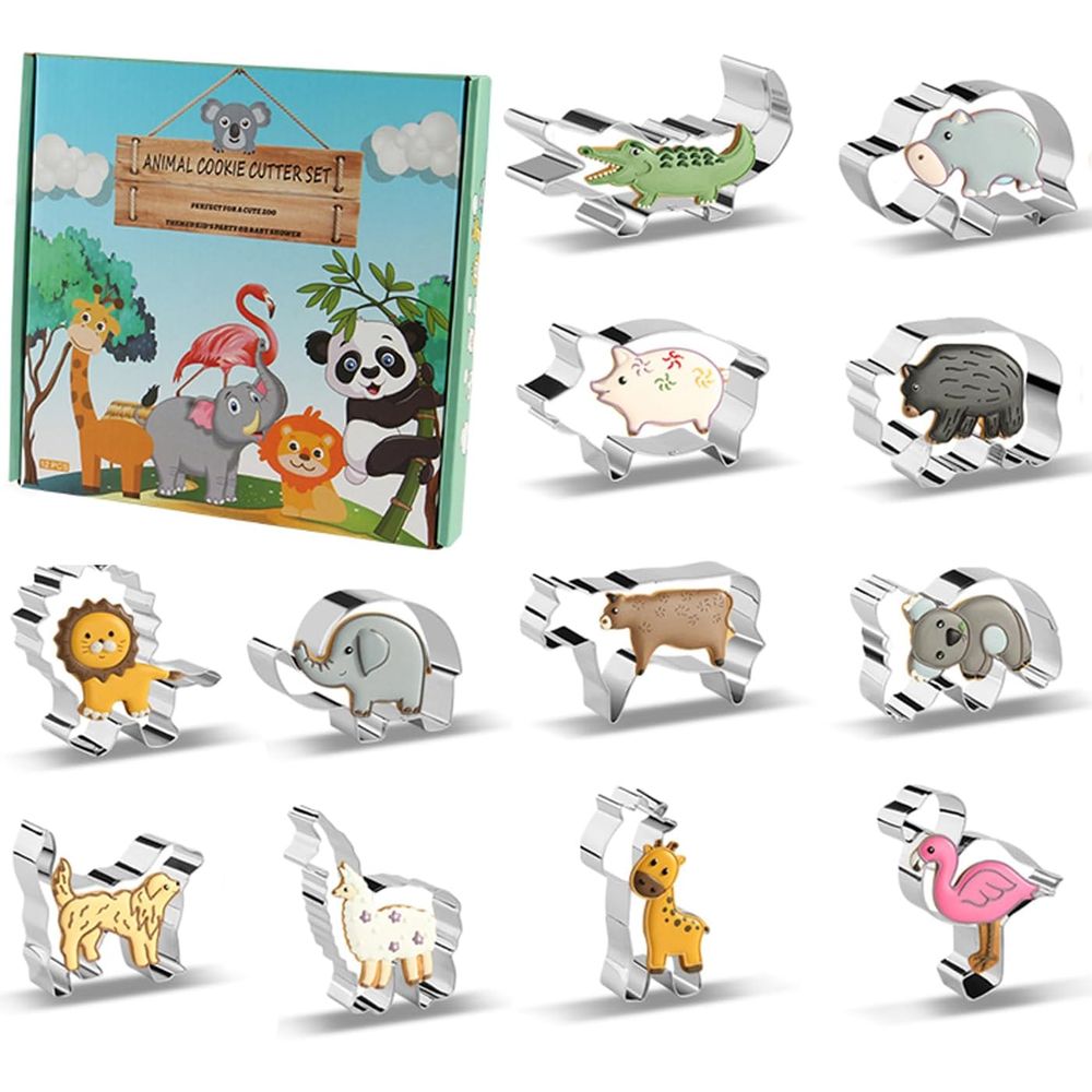 Animal Cookie Cutters Set of 1 - Kitchen Kids Baking Set review and price