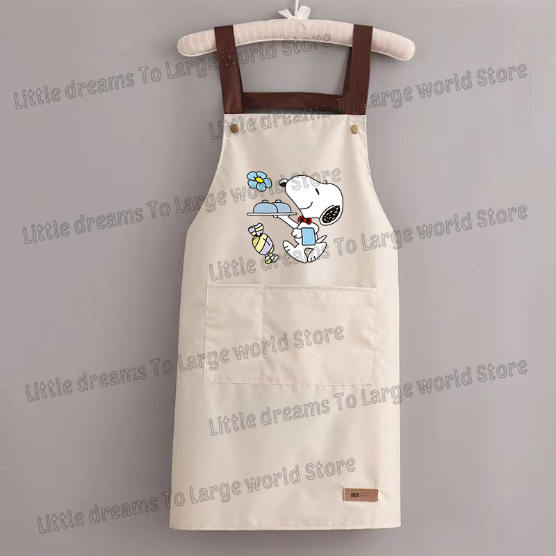 Snoopys Cooking Apron Men Wome - Kitchen Q review and price