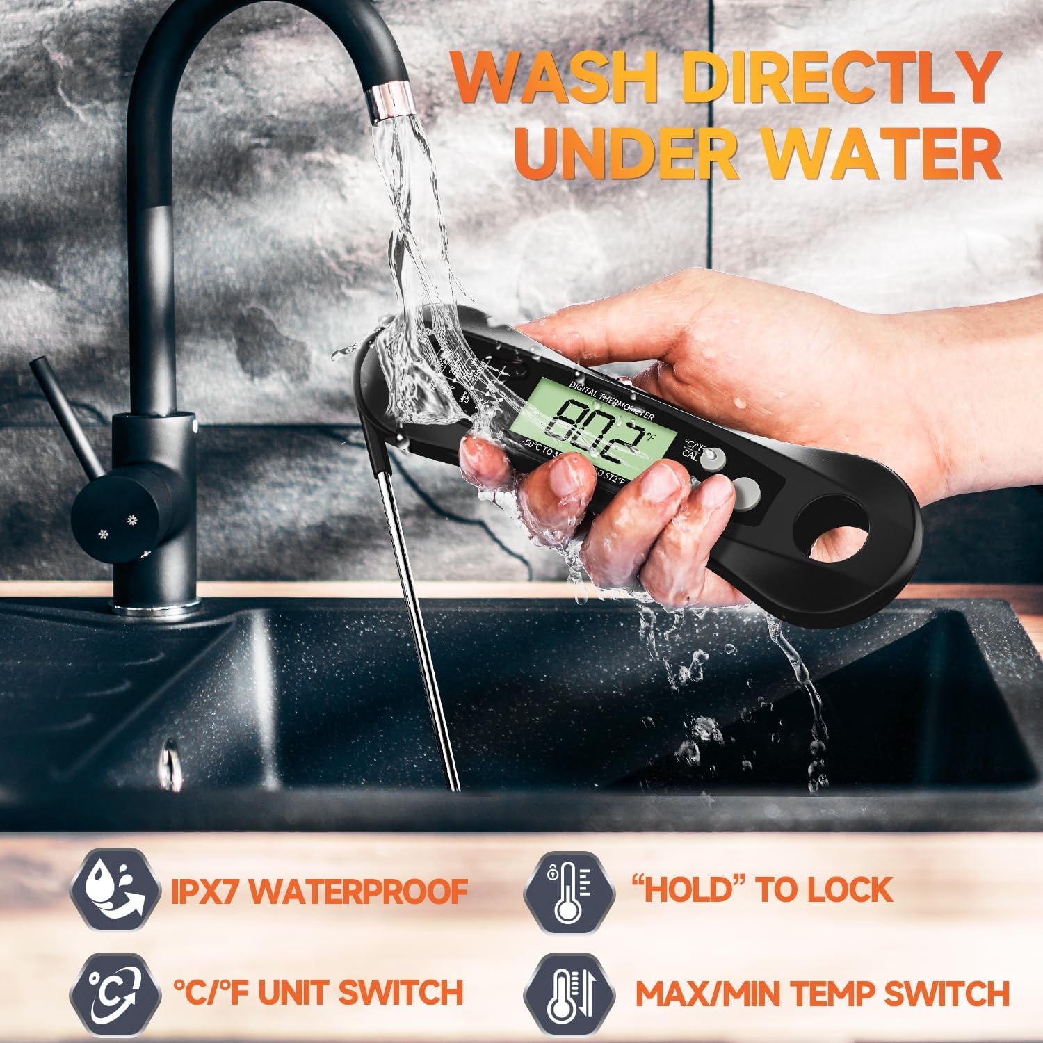 Digital Meat Thermometer Water - Kitchen Baking Utensil review and price