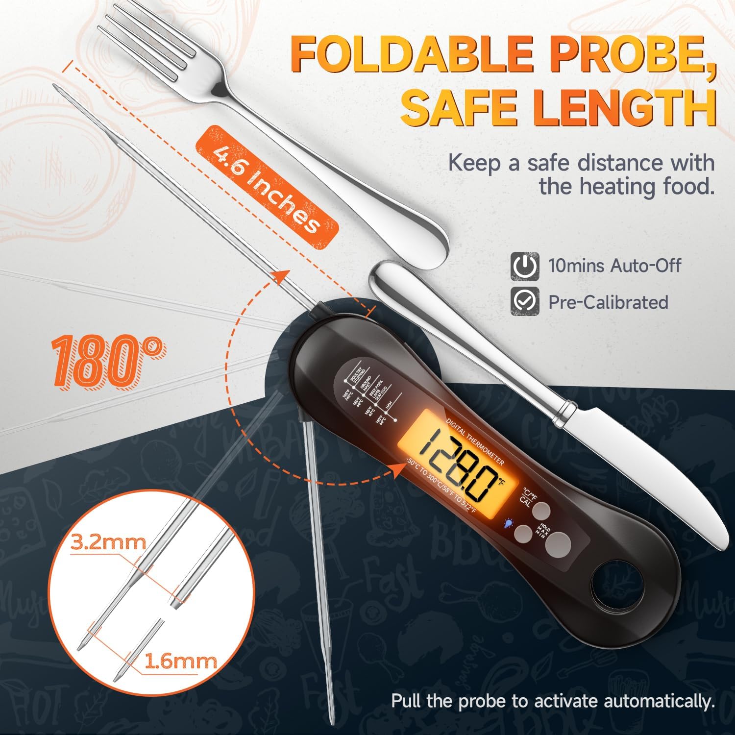 Digital Meat Thermometer Water - Kitchen Baking Utensil review and price