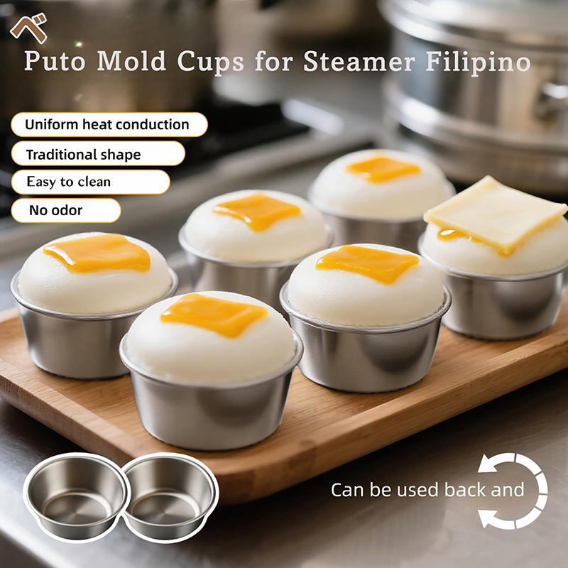 NEW SALE Puto Cake Mold Alumin - Kitchen Baking Pans For Sale review and price