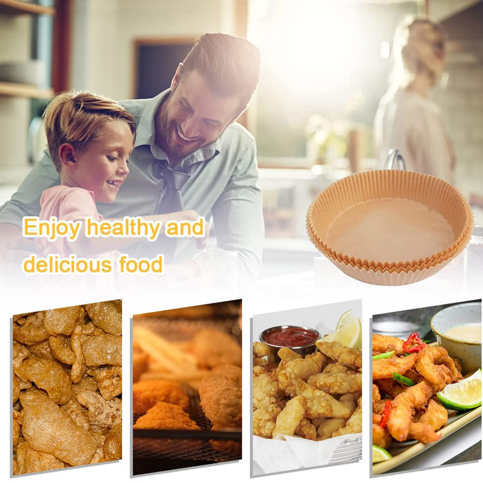 10pc Natural Air Fryer Liners  - Kitchen Grade Baking Sheet review and price
