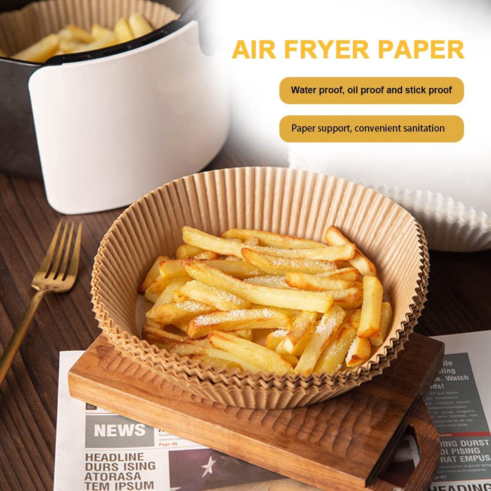 10pc Natural Air Fryer Liners  - Kitchen Grade Baking Sheet review and price