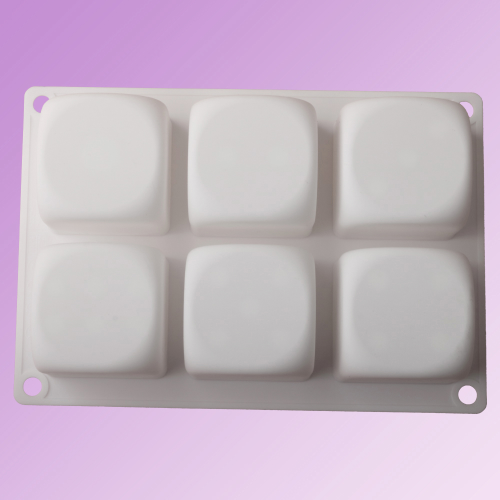 6-Cell Cube Mousse Cake Mould  - Kitchen Appliances For Baking review and price