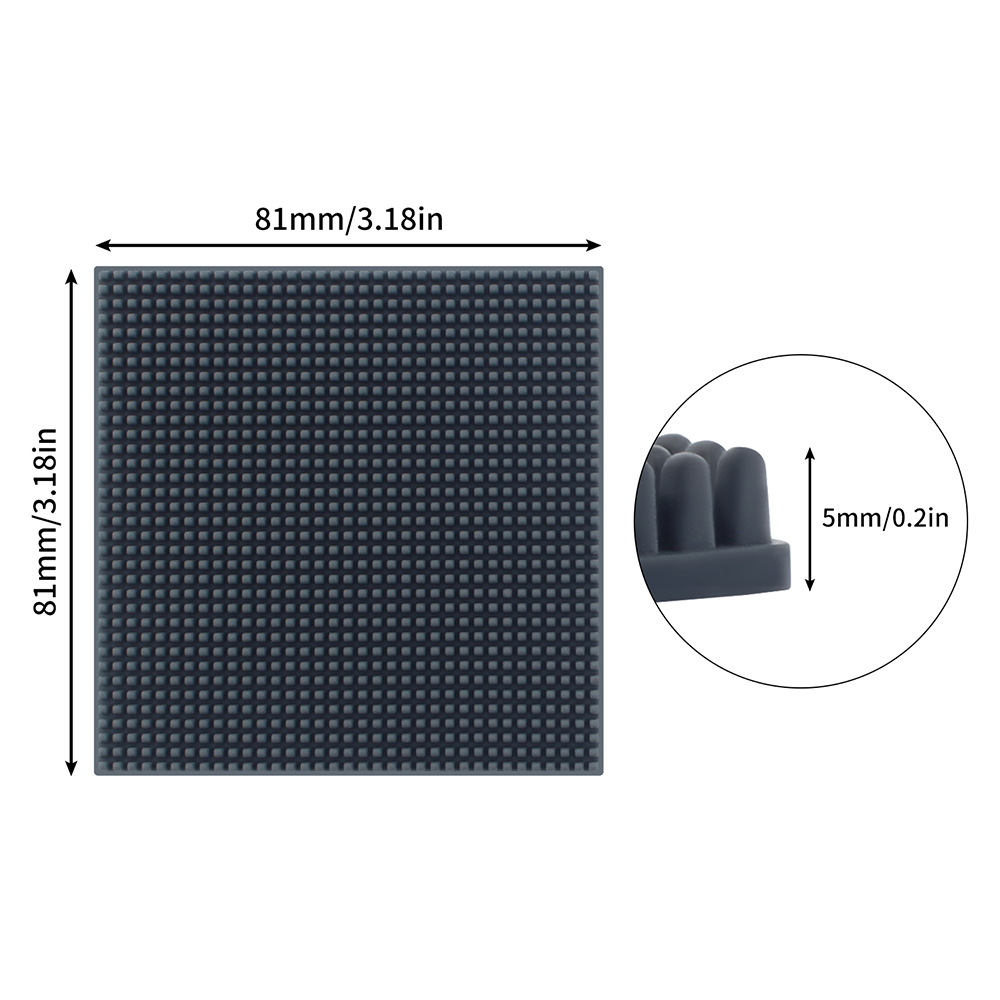 NEWEST DIY 81*81*5mm Silicone  - Pastry Brush Silicone review and price