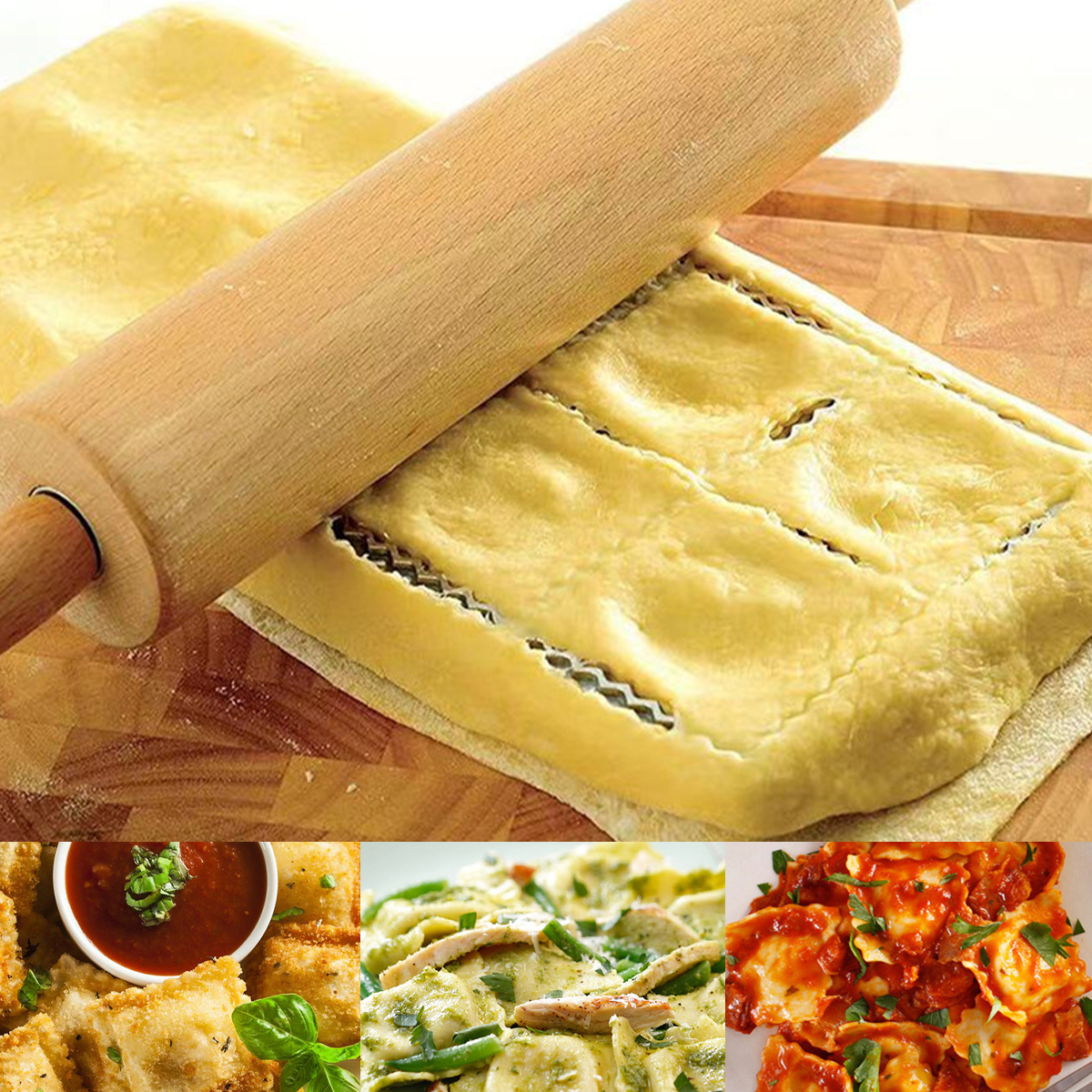 Ravioli Maker Press 10/12 Hole - Kitchen Baking Aid review and price