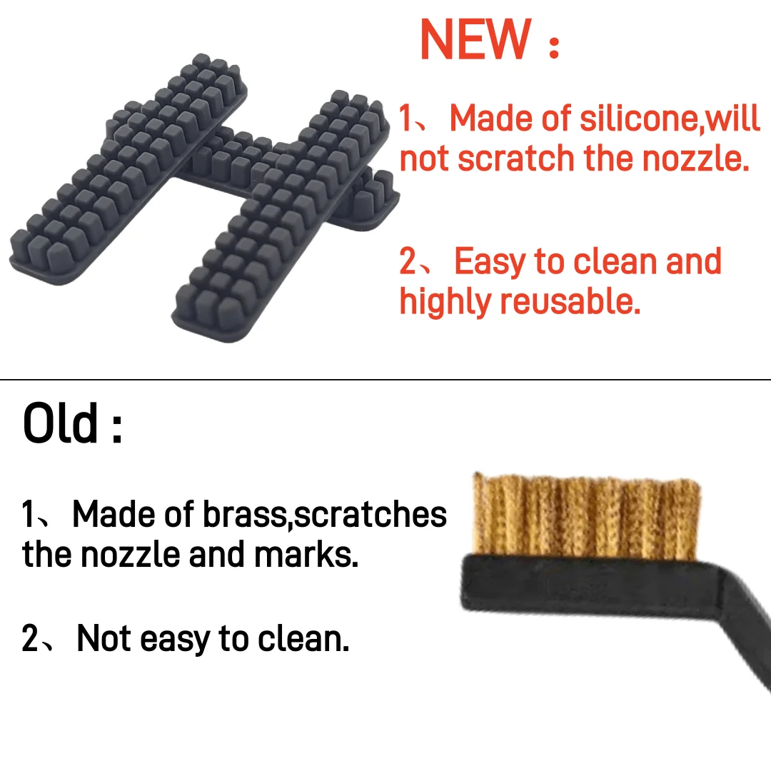 For Creality K1 K1C K1MAX Nozz - Pastry Brush Silicone review and price