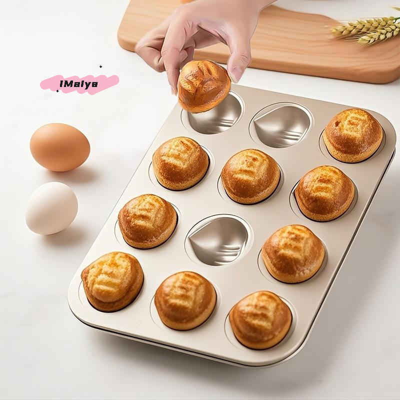 6/9/12 Cavity Chestnut Shaped  - Kitchen Essentials Baking Tray review and price
