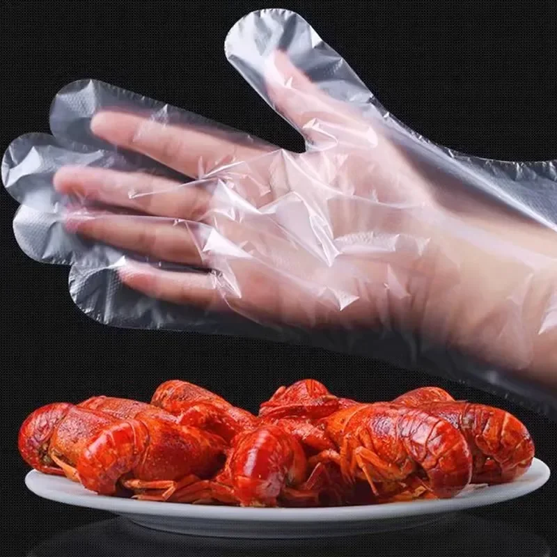 1000/100Pcs Transparent Dispos - Kitchen Baking Gloves review and price