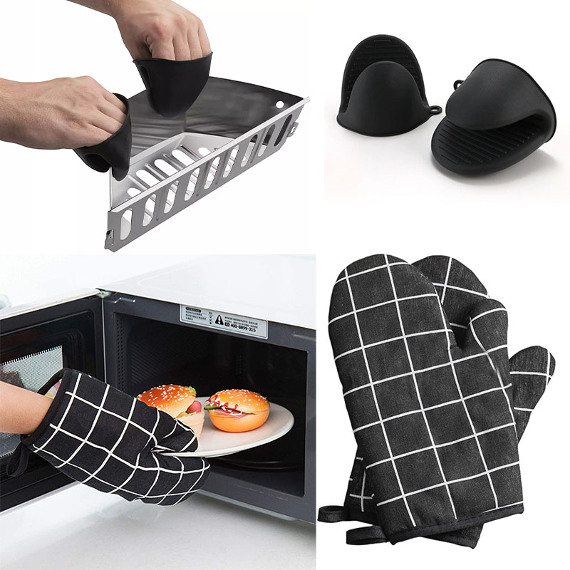 Silicone Heat Resistant Pinch  - Kitchen Baking Gloves review and price
