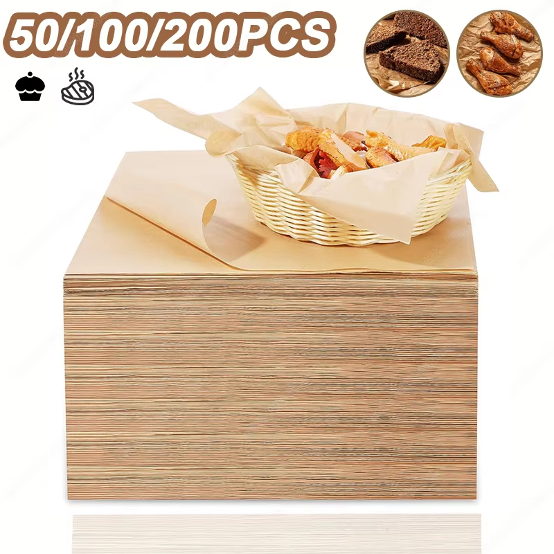 50/100/200PCS Baking Paper Par - Kitchen Baking Oven review and price