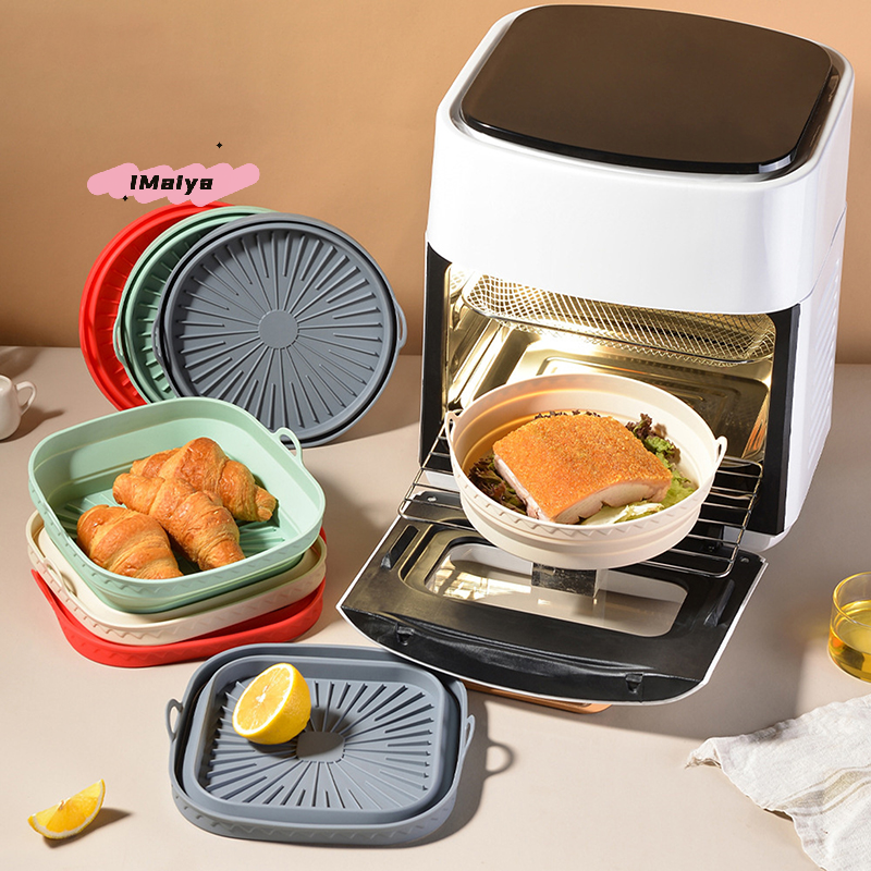 Square Foldable Air Fryer Sili - Kitchen Baking Oven review and price