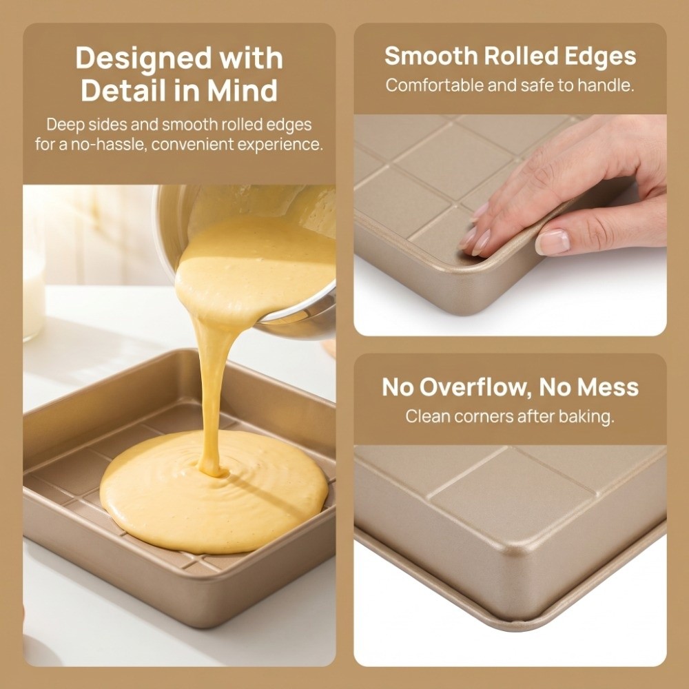 Thick Carbon Steell Sheet Pan  - Kitchen Grade Baking Sheet review and price