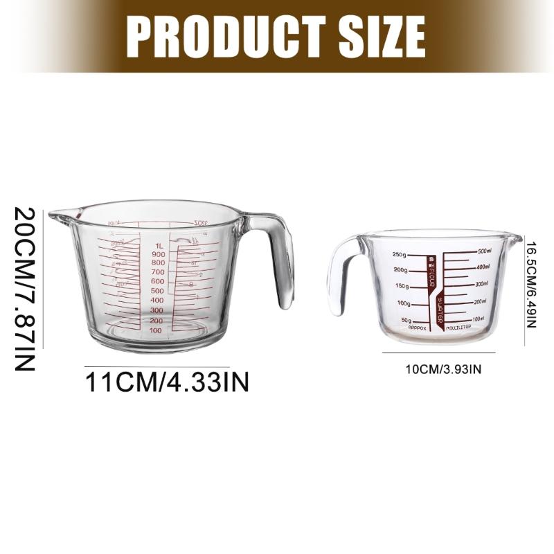 Glass Measuring Cup With Preci - Kitchen Baking Essentials review and price