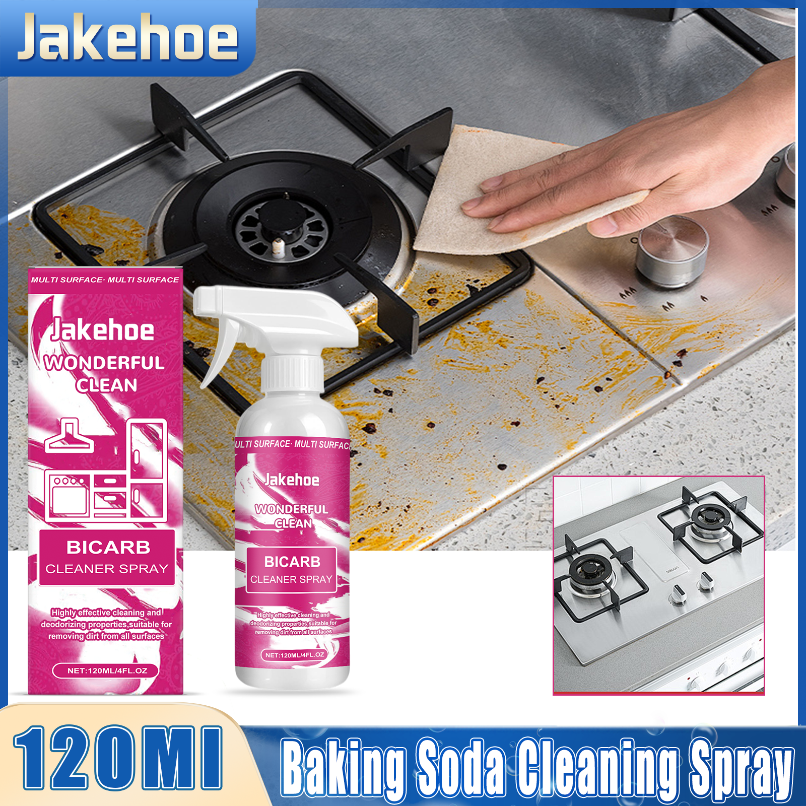 Baking Soda Heavy-Duty Grease  - Kitchen Cleaner With Baking Soda review and price