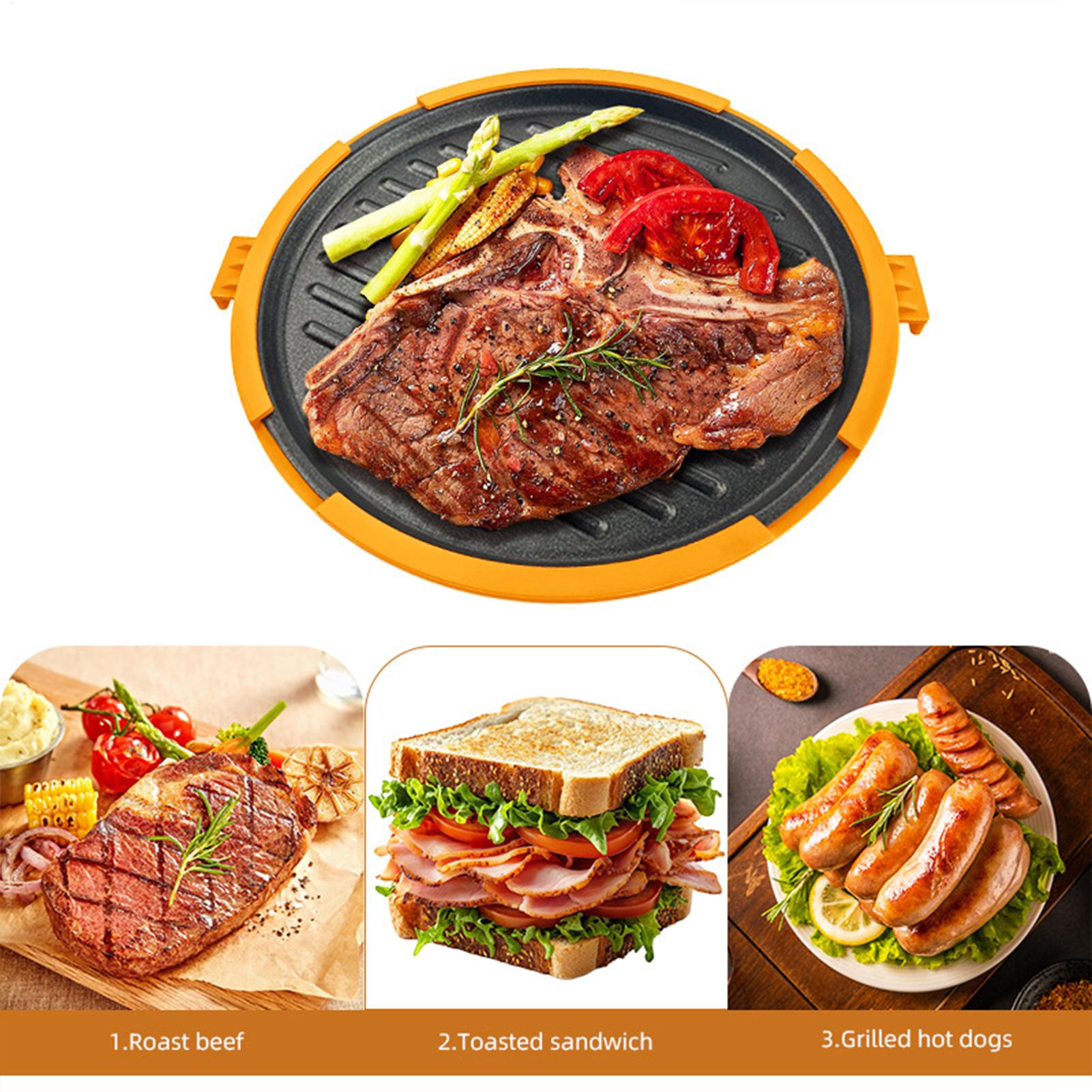 Microwave Grill Pan Quick-Heat - Kitchen Baking Oven review and price