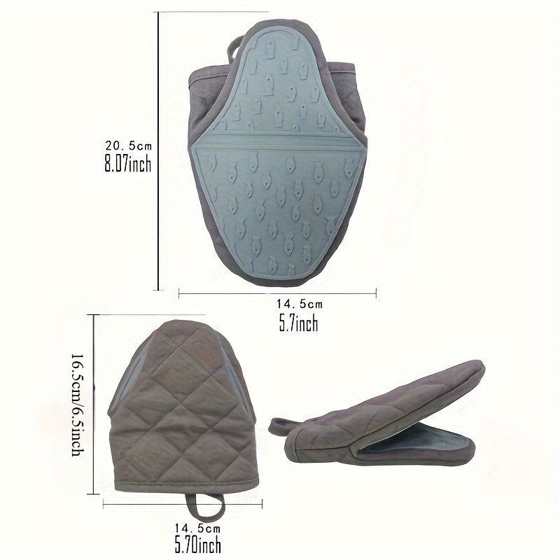1pc Pads | Ergonomic Grip, Non - Kitchen Baking Gloves review and price
