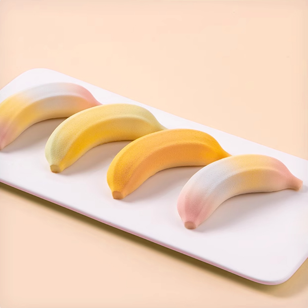 6 or 12 Cells Banana Design Si - Kitchen Appliances For Baking review and price