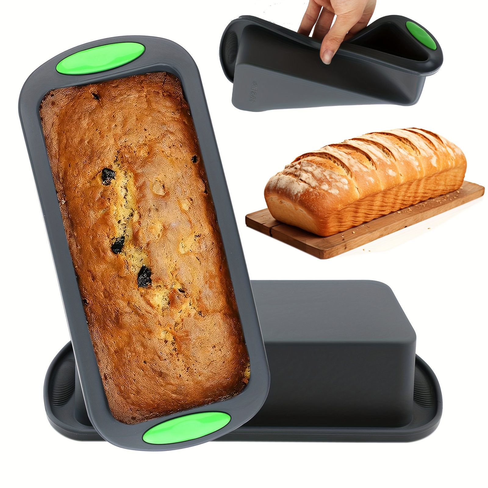 1pc Silicone Rectangular Bakin - Kitchen Essentials Baking Tray review and price