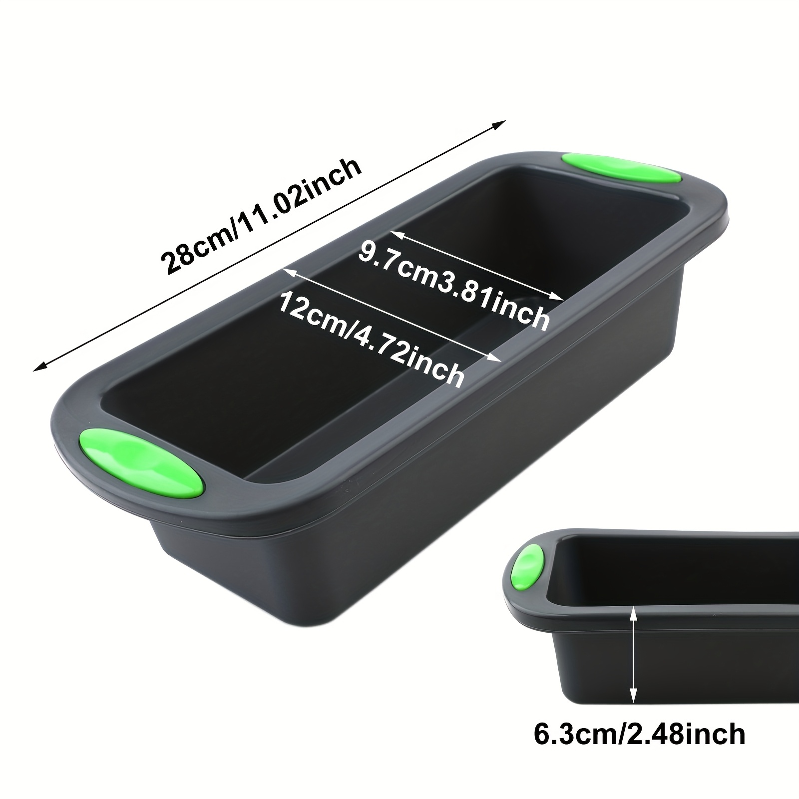 1pc Silicone Rectangular Bakin - Kitchen Essentials Baking Tray review and price