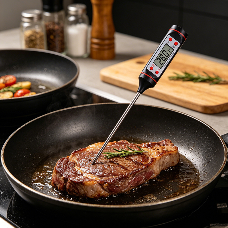 Digital Meat Thermometer with  - Kitchen Baking Oven review and price