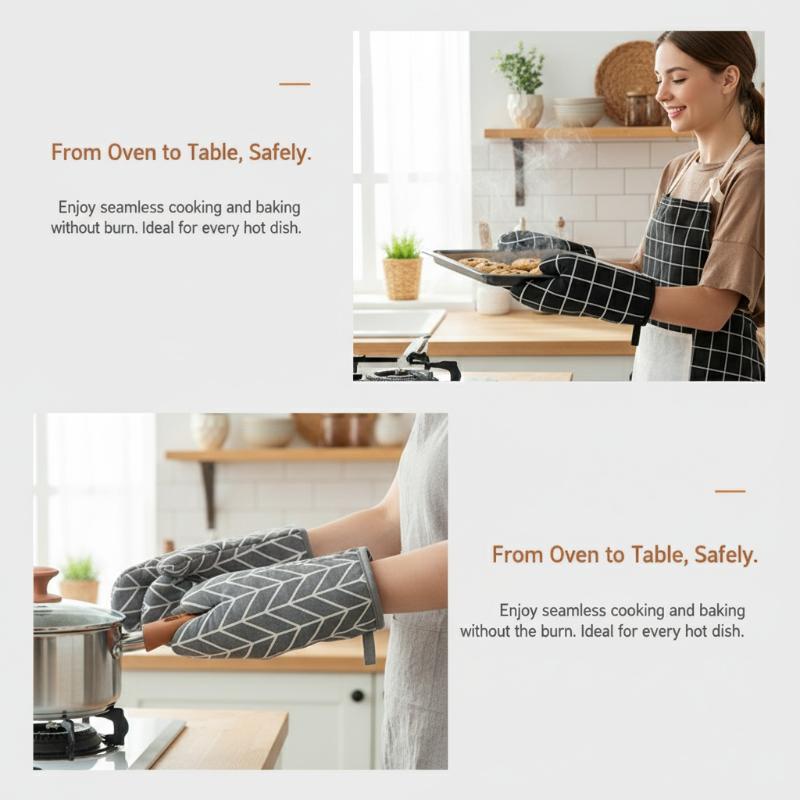 1pc Insulated Kitchen Gloves A - Kitchen Baking Gloves review and price