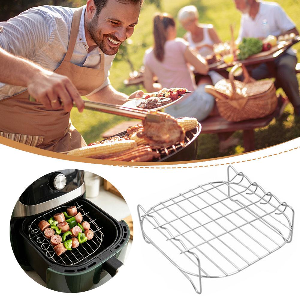 Air Fryer Square Grill Stainle - Kitchen Q review and price