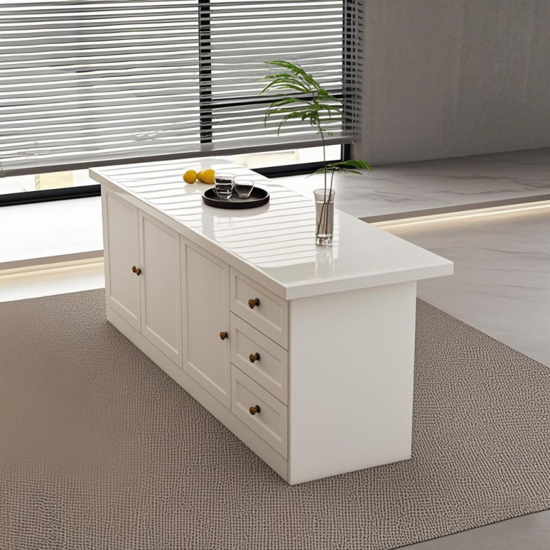 Light luxury bar, home kitchen - Kitchen Island Baking Table review and price
