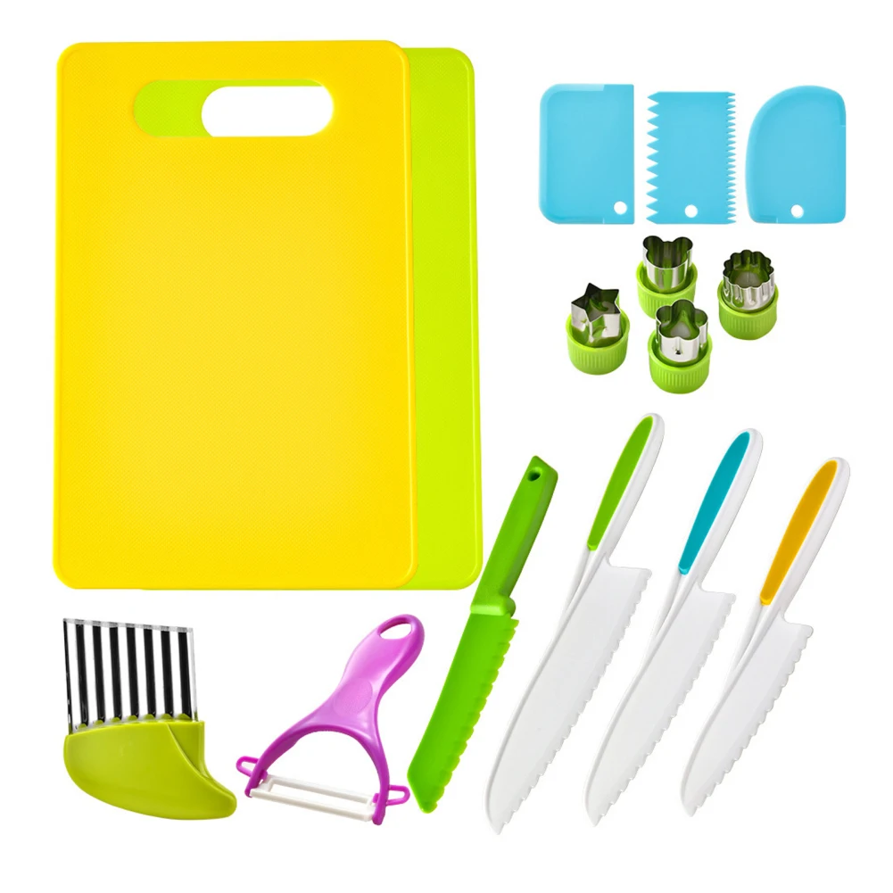 15 Pcs Kids Kitchen Tools Cutt - Kitchen Kids Baking Set review and price