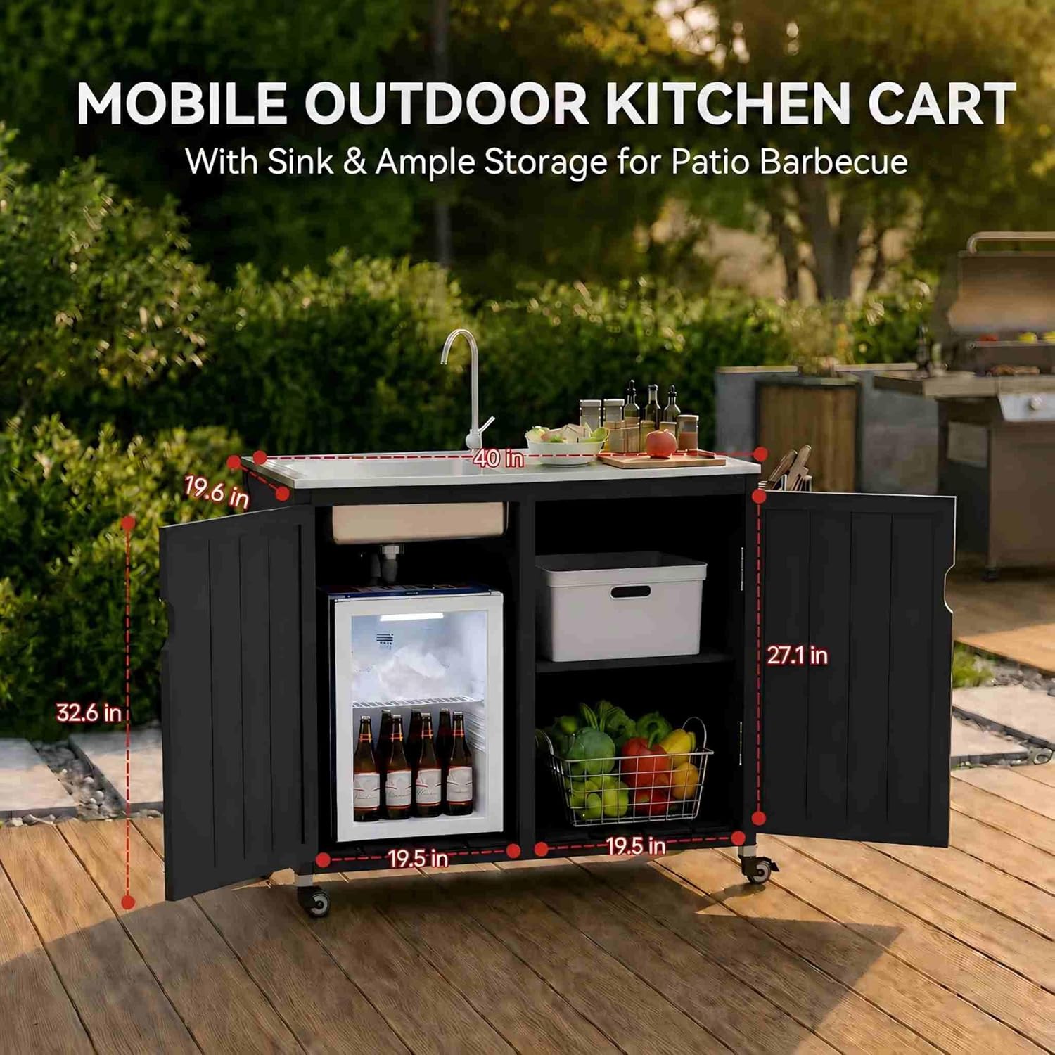 Outdoor Kitchen Island with 30 - Kitchen Q review and price