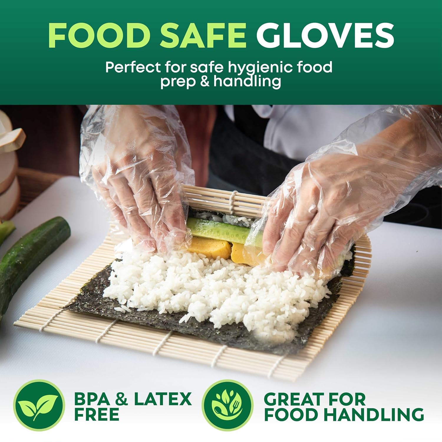 600 Pack Disposable Food Prep  - Kitchen Baking Gloves review and price
