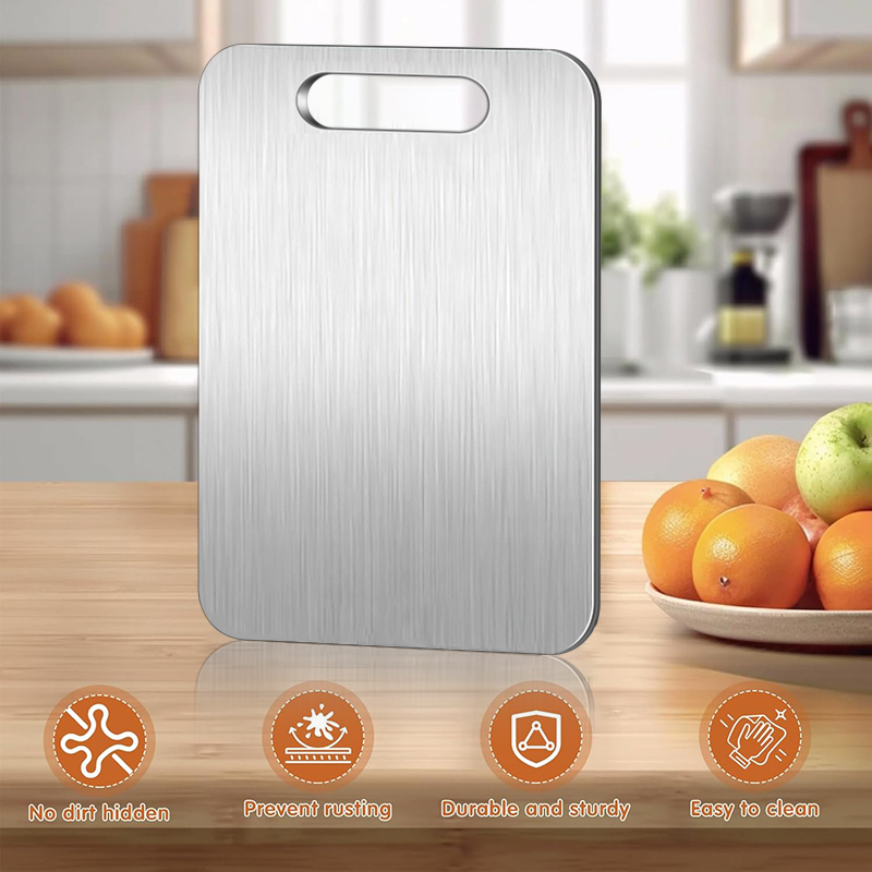 1pc Stainless Steel Cutting Bo - Kitchen Baking Utensil review and price