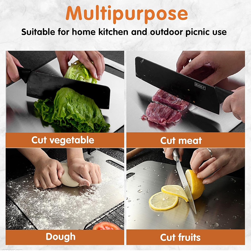 1pc Stainless Steel Cutting Bo - Kitchen Baking Utensil review and price
