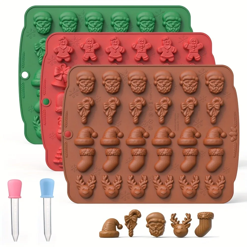 Christmas Silicone Chocolate M - Kitchen Baking Gloves review and price