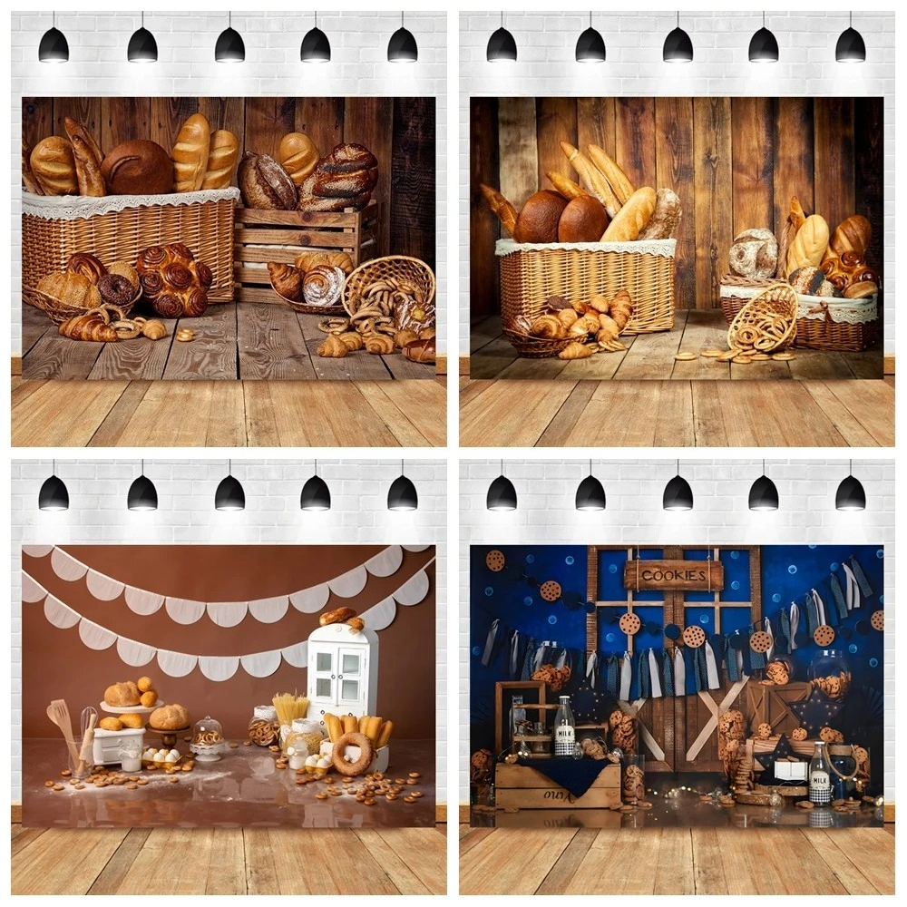 Wooden Planks Backdrop Baking  - Kitchen Baking Background review and price
