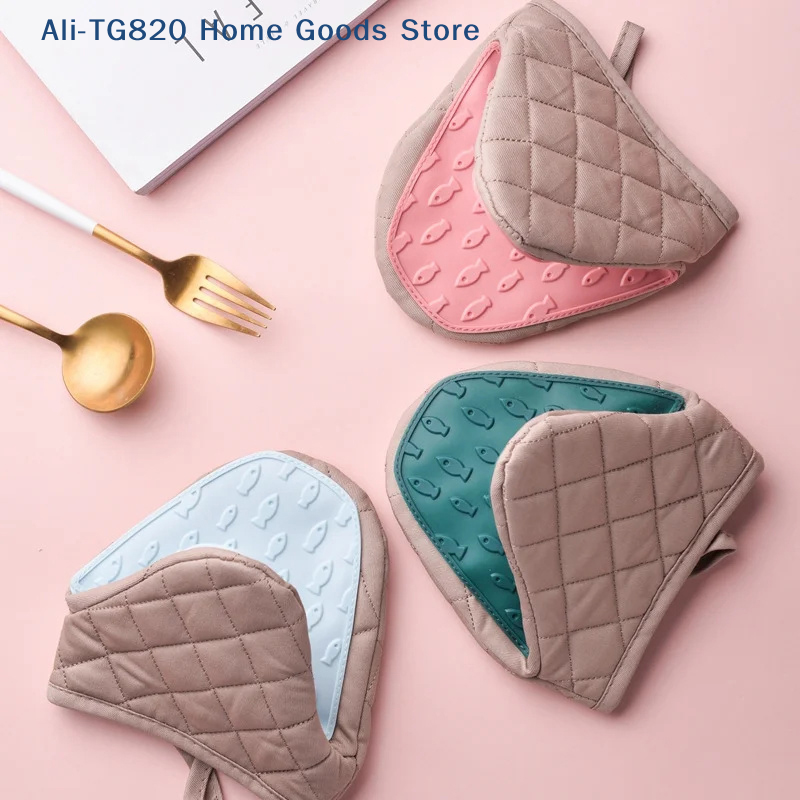 Silicone Anti-scalding Oven Gl - Kitchen Baking Gloves review and price