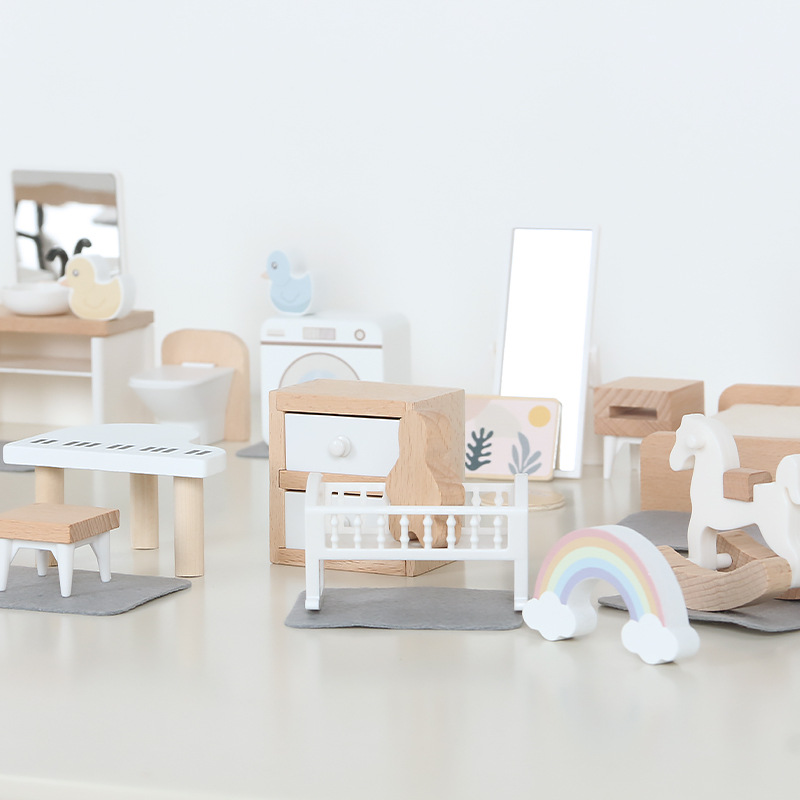 Modern dollhouse furniture kit - Kitchen Q review and price