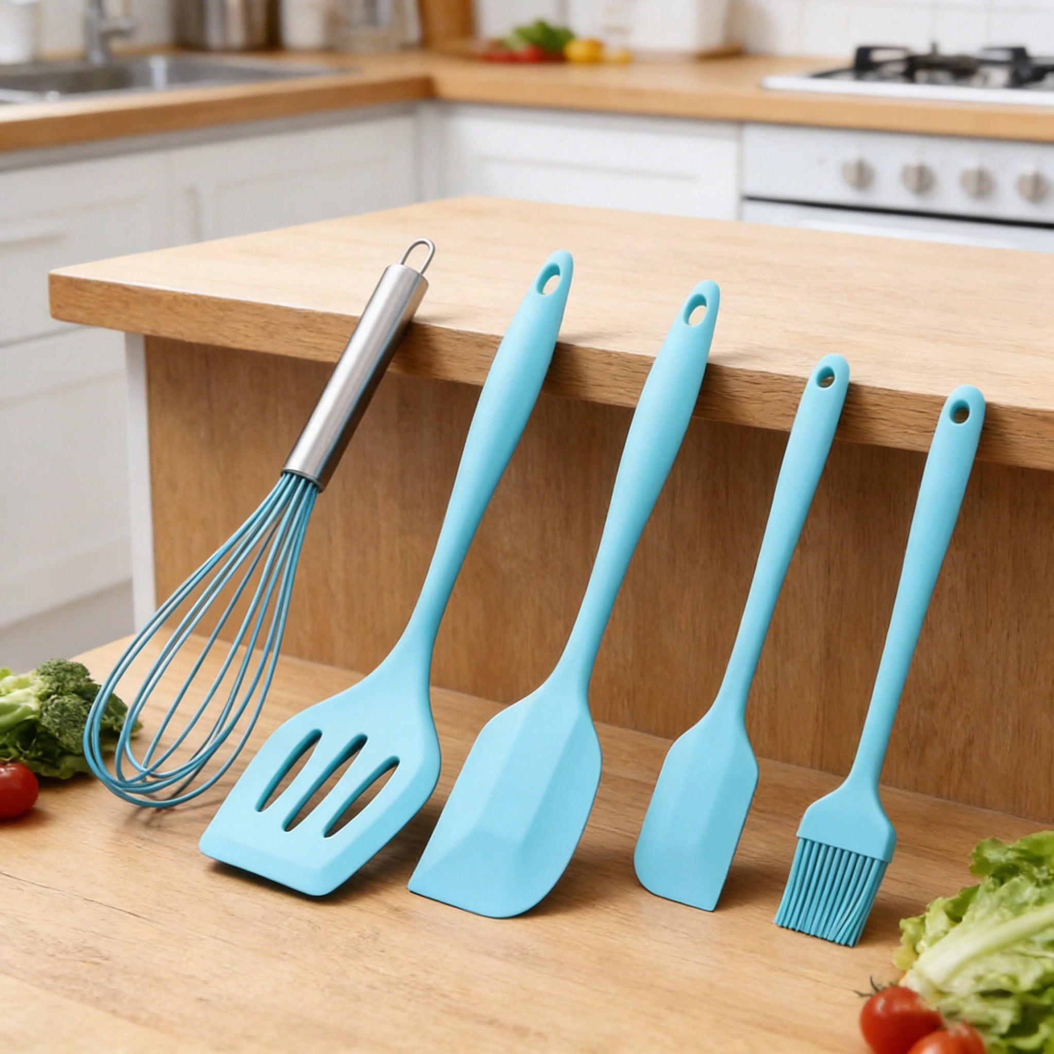 Silicone Cooking Utensils Set, - Pastry Brush Silicone review and price