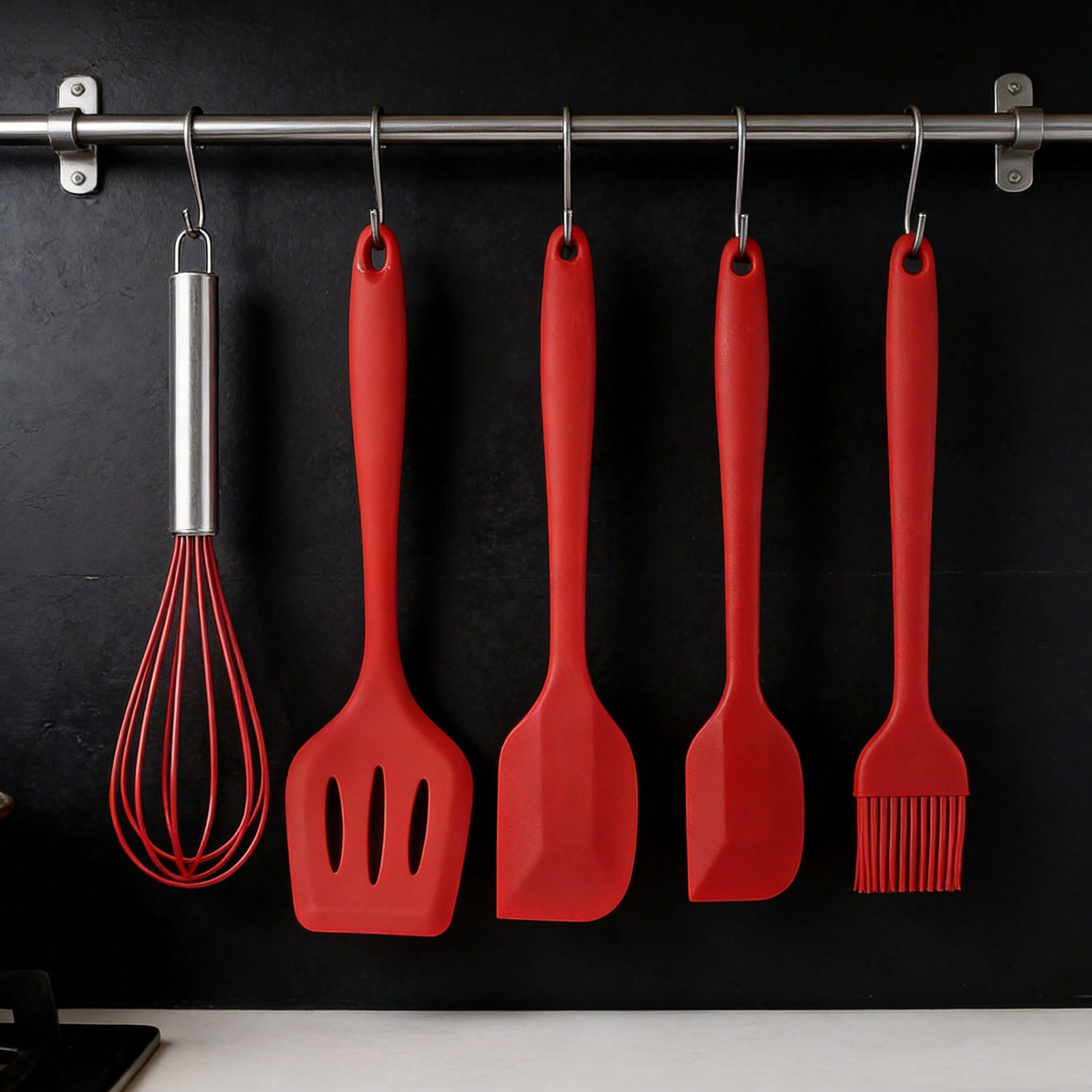 Silicone Cooking Utensils Set, - Pastry Brush Silicone review and price