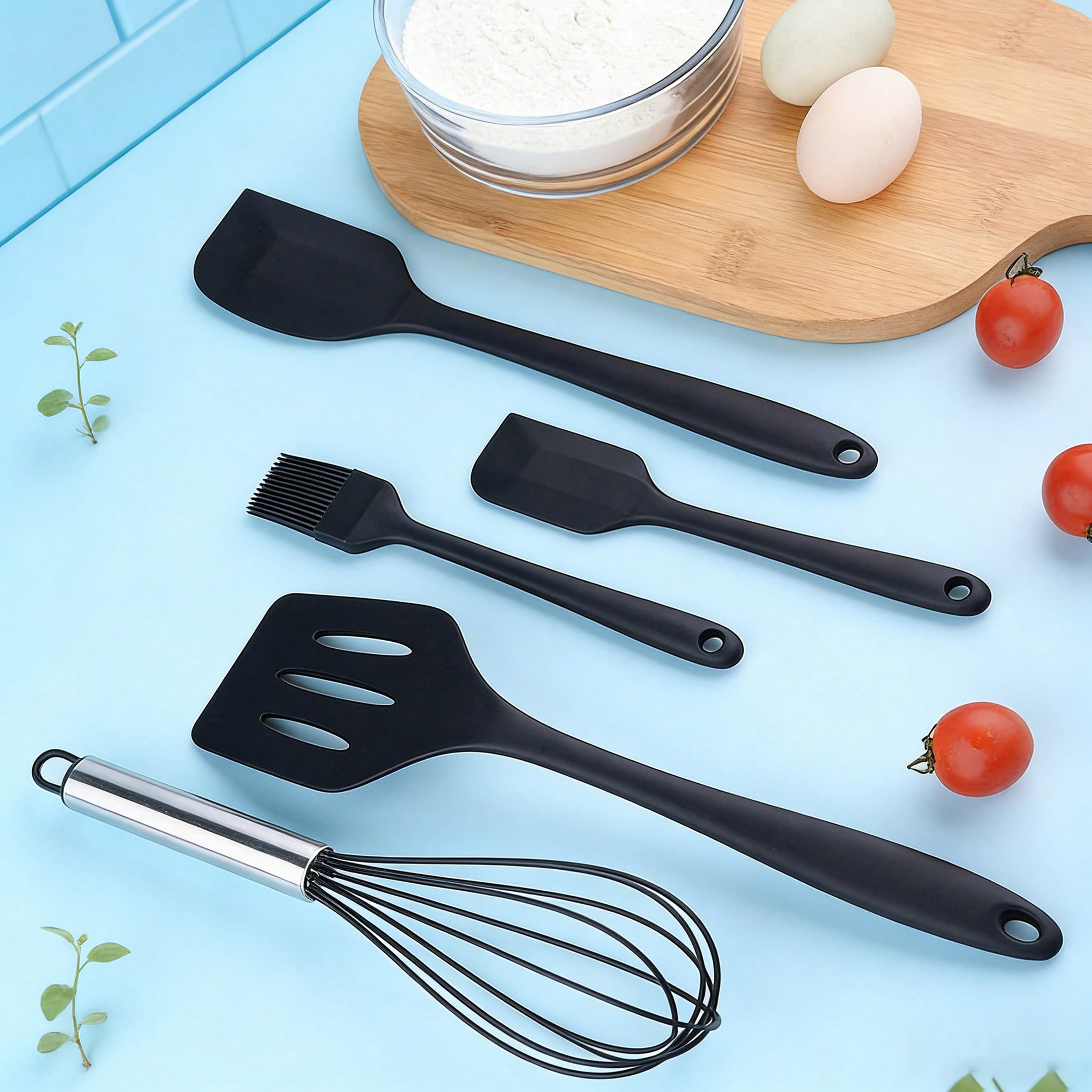 Silicone Cooking Utensils Set, - Pastry Brush Silicone review and price