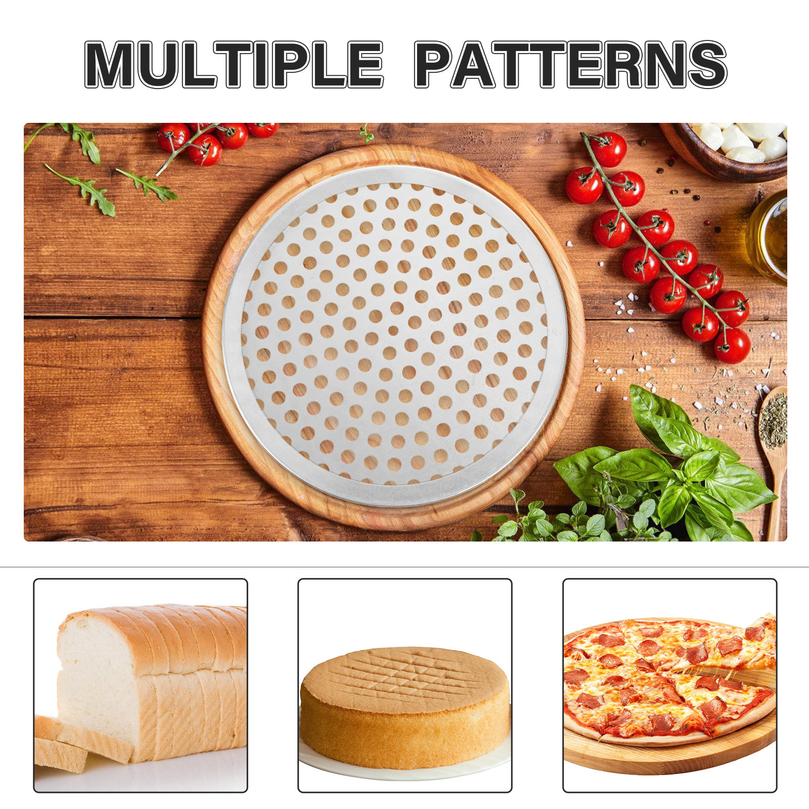 Aluminum Alloy Pizza Baking Tr - Kitchen Essentials Baking Tray review and price
