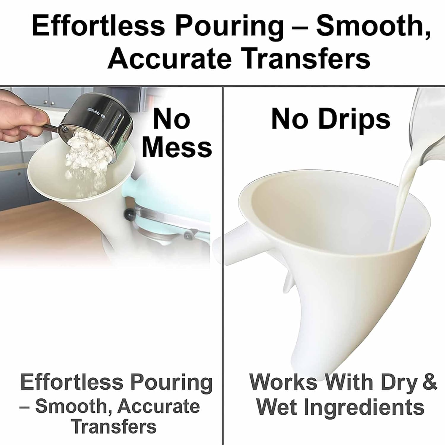 Flour Funnel for Kitchen Aid M - Kitchen Baking Aid review and price