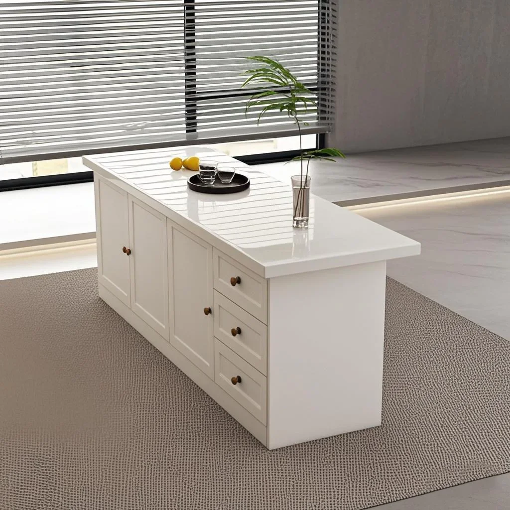 TAO  Light luxury bar counter  - Kitchen Island Baking Table review and price